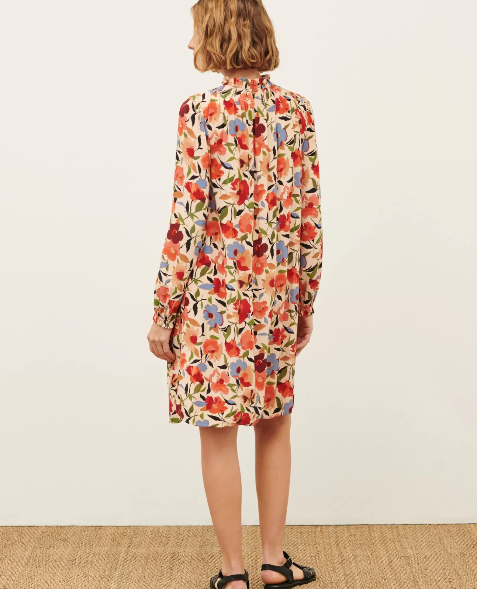 Femme Comptoir des Cotonniers Aglae - Robe Fluide Imprimee