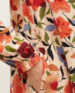 Femme Comptoir des Cotonniers Aglae - Robe Fluide Imprimee