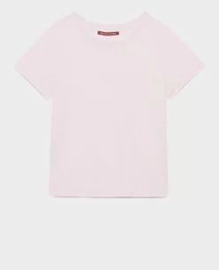 Femme Comptoir des Cotonniers Amandine - T-Shirt Col Rond En Lin