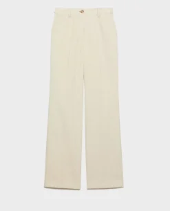 Femme Comptoir des Cotonniers Blandine - Pantalon Droit En Velours Cotele