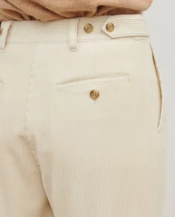Femme Comptoir des Cotonniers Blandine - Pantalon Droit En Velours Cotele