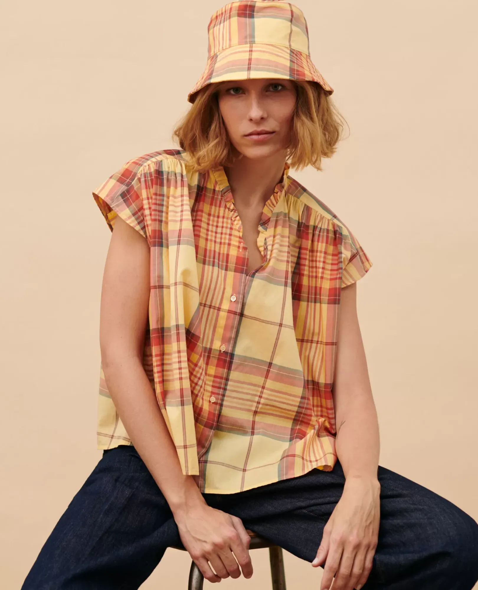 Femme Comptoir des Cotonniers Blouse En Coton