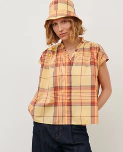 Femme Comptoir des Cotonniers Blouse En Coton