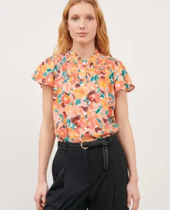 Femme Comptoir des Cotonniers Blouse Imprimee Fluide