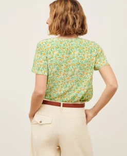 Femme Comptoir des Cotonniers Blouse Imprimee Fluide