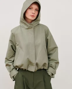 Femme Comptoir des Cotonniers Blouson En Lin Melange