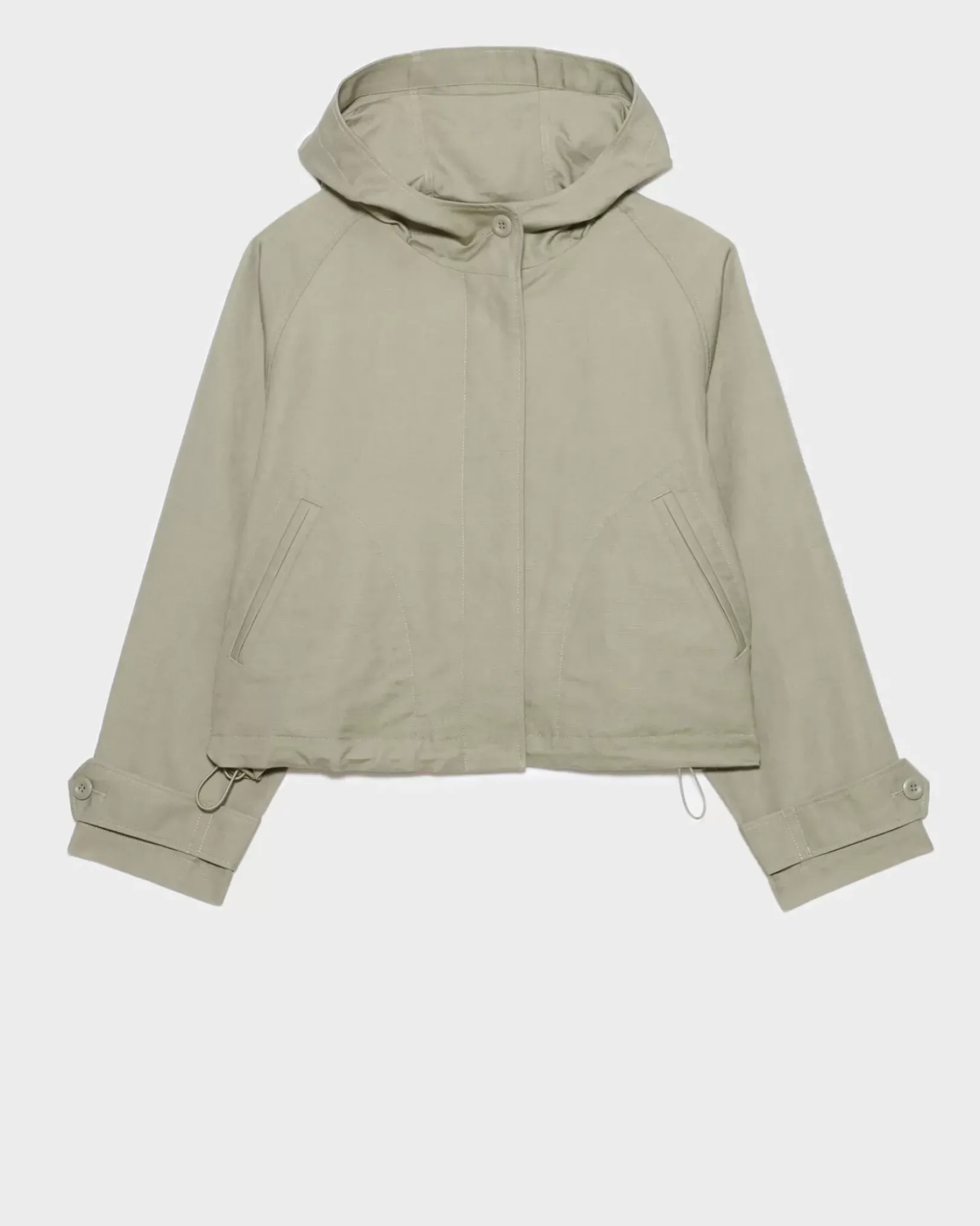 Femme Comptoir des Cotonniers Blouson En Lin Melange