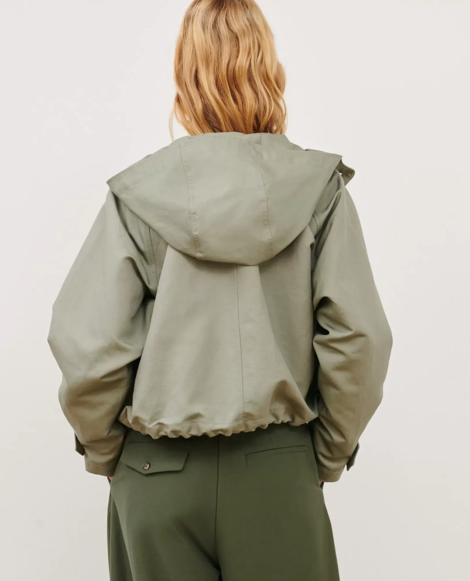 Femme Comptoir des Cotonniers Blouson En Lin Melange