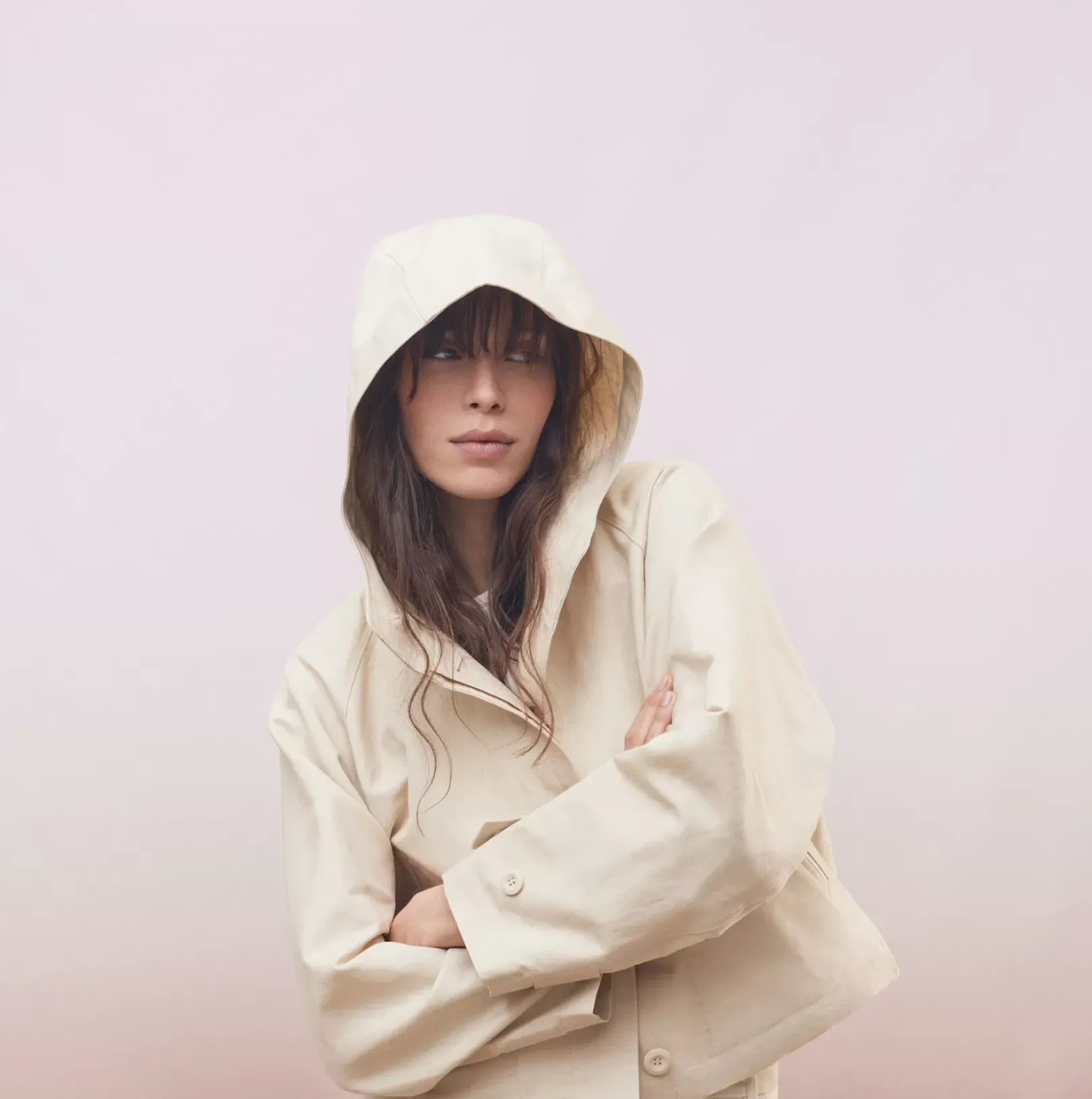 Femme Comptoir des Cotonniers Blouson En Lin Melange
