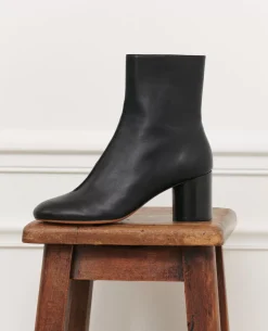 Femme Comptoir des Cotonniers Boots A Talon En Cuir