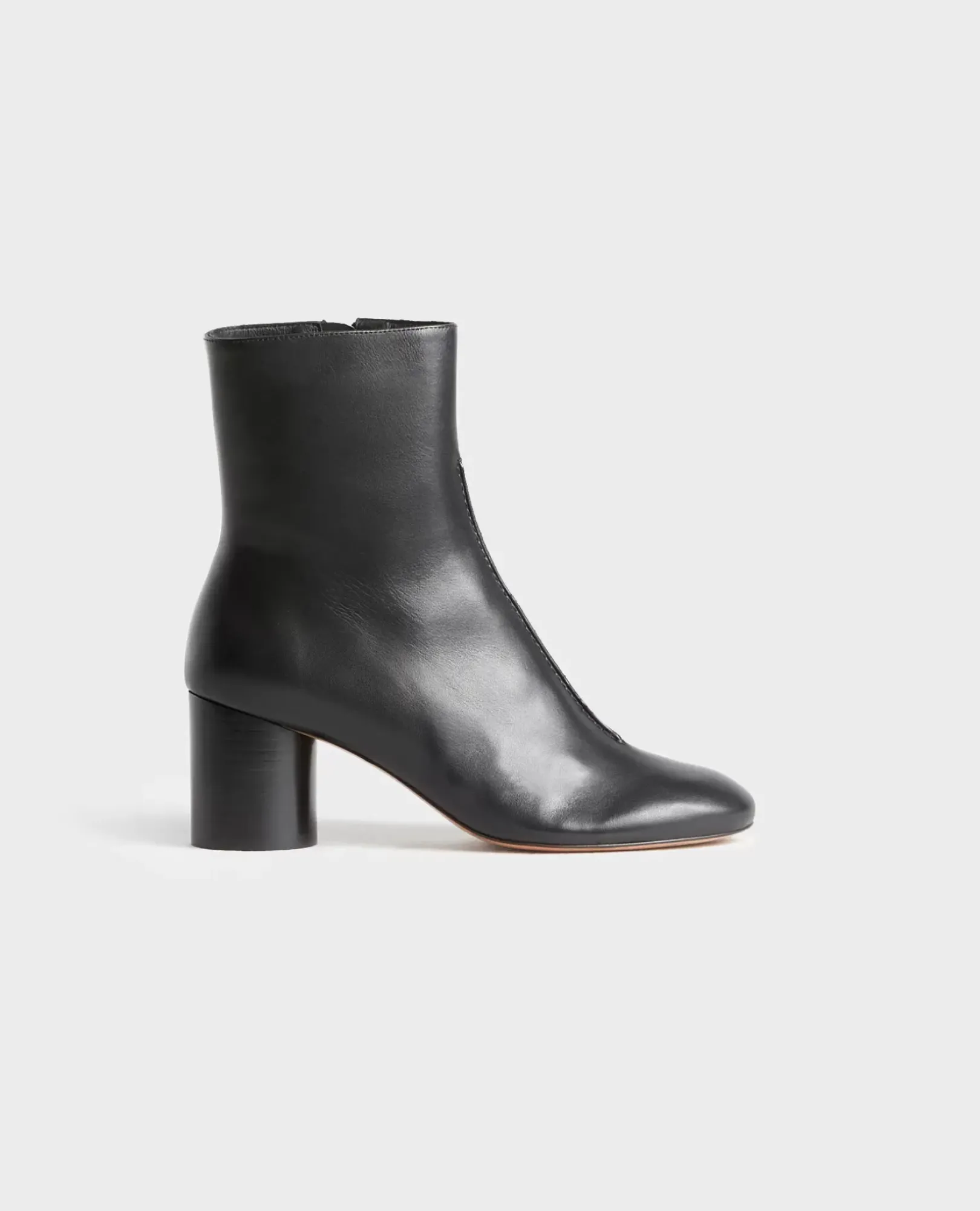 Femme Comptoir des Cotonniers Boots A Talon En Cuir