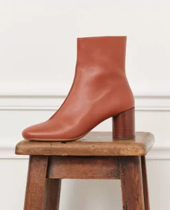 Femme Comptoir des Cotonniers Boots A Talon En Cuir