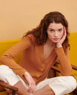 Femme Comptoir des Cotonniers Cardigan En Lin