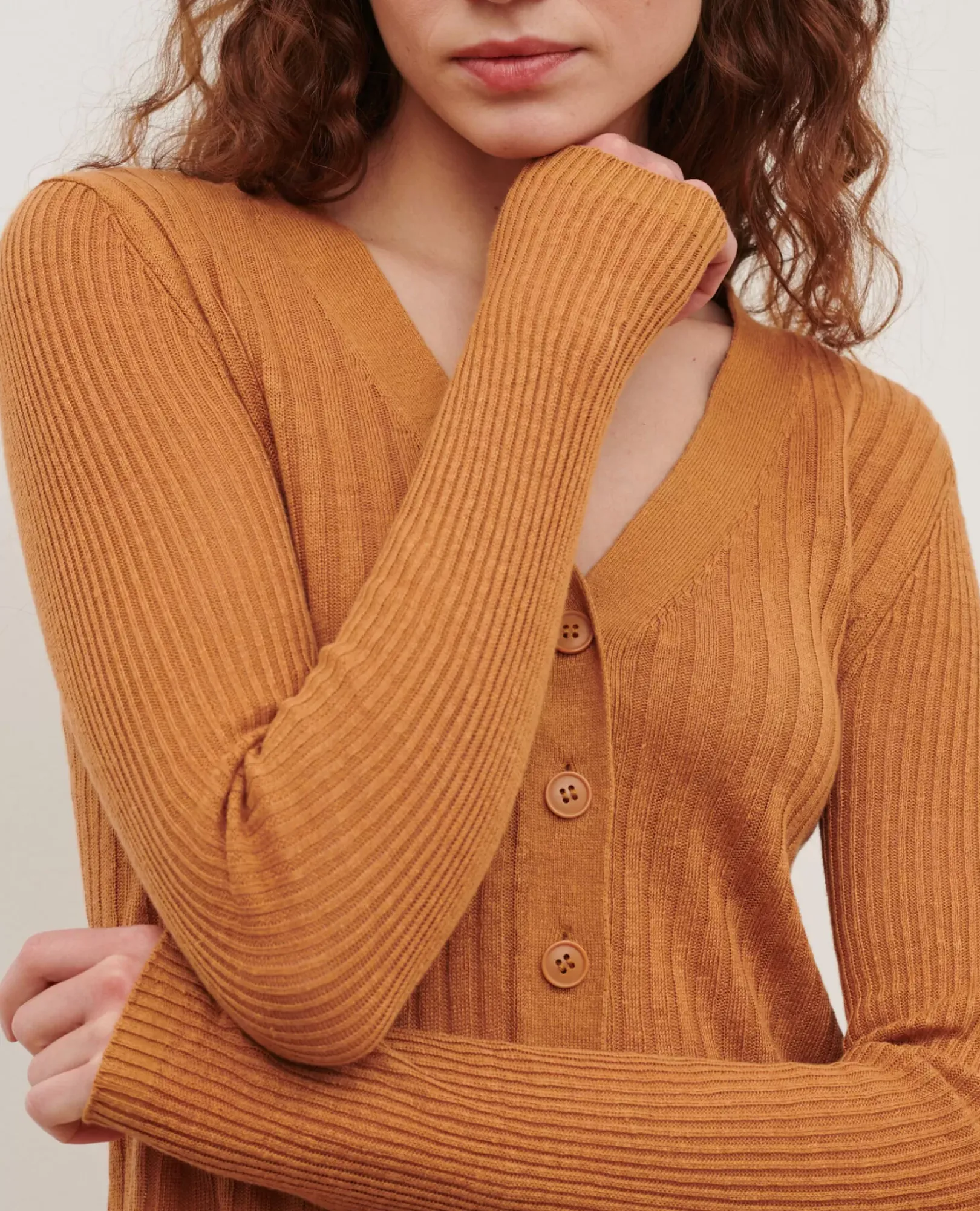 Femme Comptoir des Cotonniers Cardigan En Lin