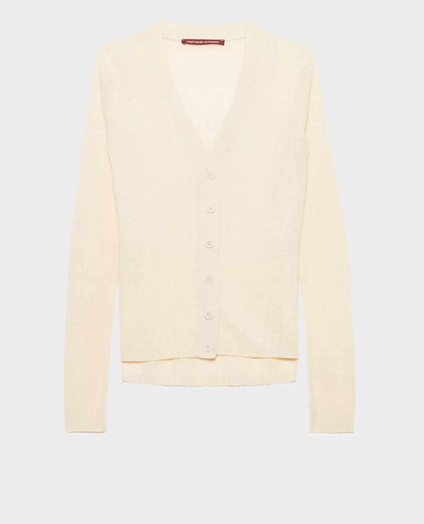 Femme Comptoir des Cotonniers Cardigan En Lin