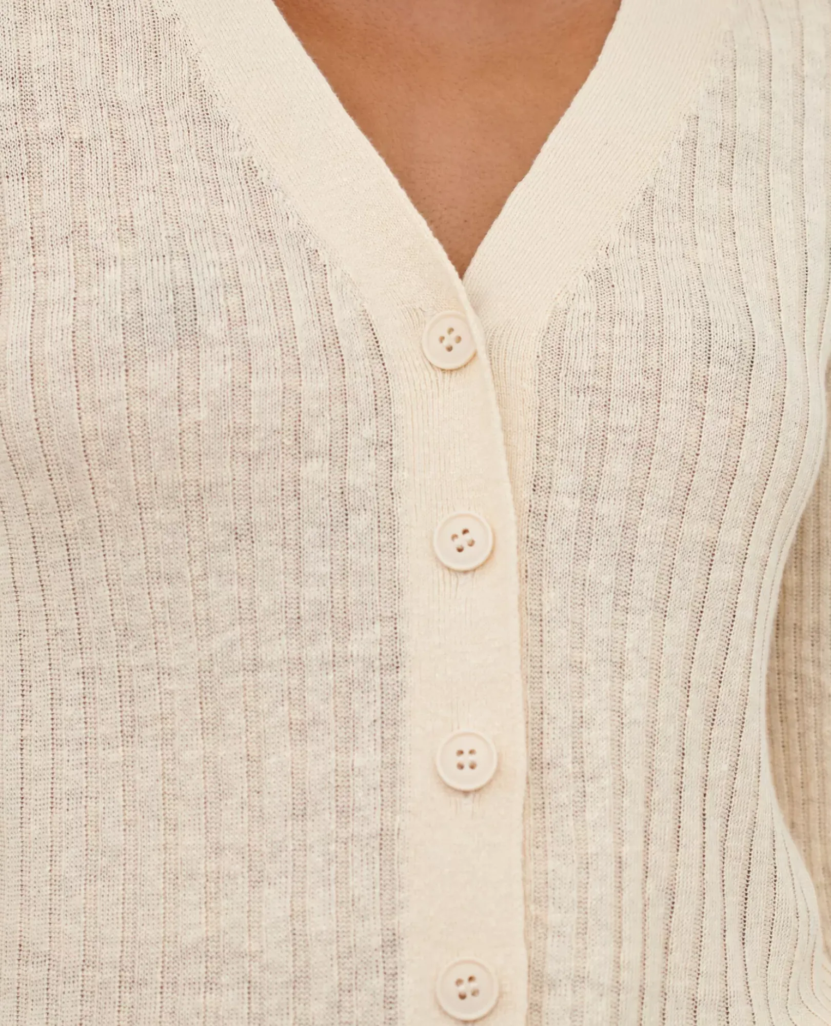 Femme Comptoir des Cotonniers Cardigan En Lin