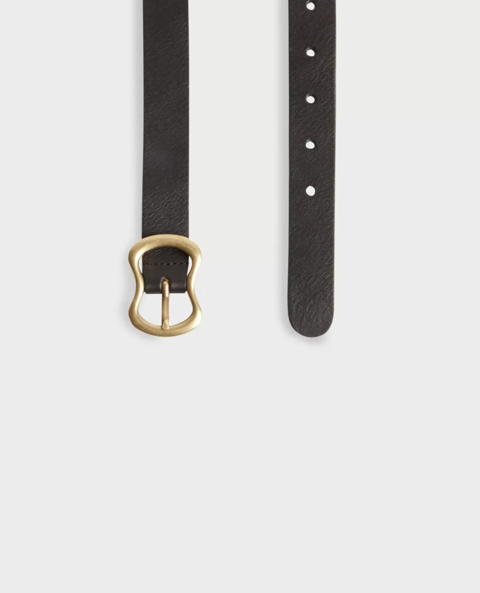 Femme Comptoir des Cotonniers Ceinture Fine En Cuir