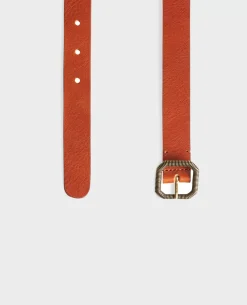 Femme Comptoir des Cotonniers Ceinture Fine En Cuir