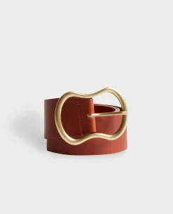 Femme Comptoir des Cotonniers Ceinture Large En Cuir