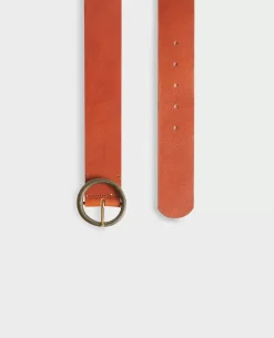 Femme Comptoir des Cotonniers Ceinture Large En Cuir