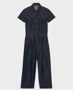 Femme Comptoir des Cotonniers Combinaison En Toile Denim