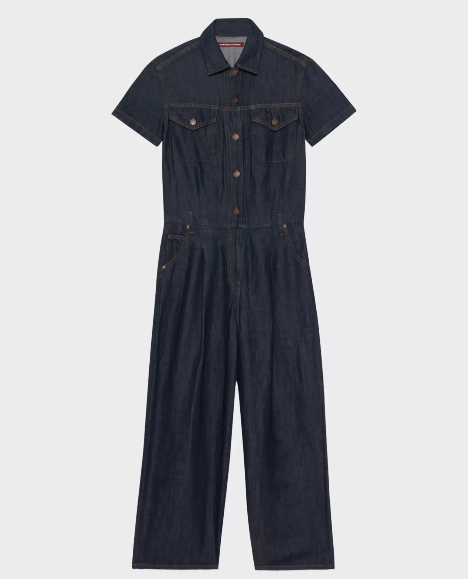 Femme Comptoir des Cotonniers Combinaison En Toile Denim