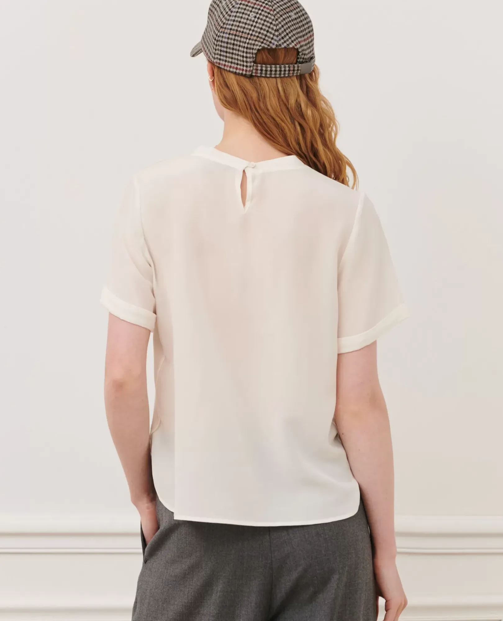 Femme Comptoir des Cotonniers Corinne - T-Shirt En Soie