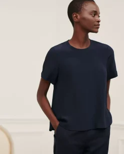Femme Comptoir des Cotonniers Corinne - T-Shirt En Soie