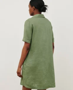 Femme Comptoir des Cotonniers Daisy - Robe Iconique En Lin