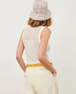 Femme Comptoir des Cotonniers Debardeur En Coton Melange