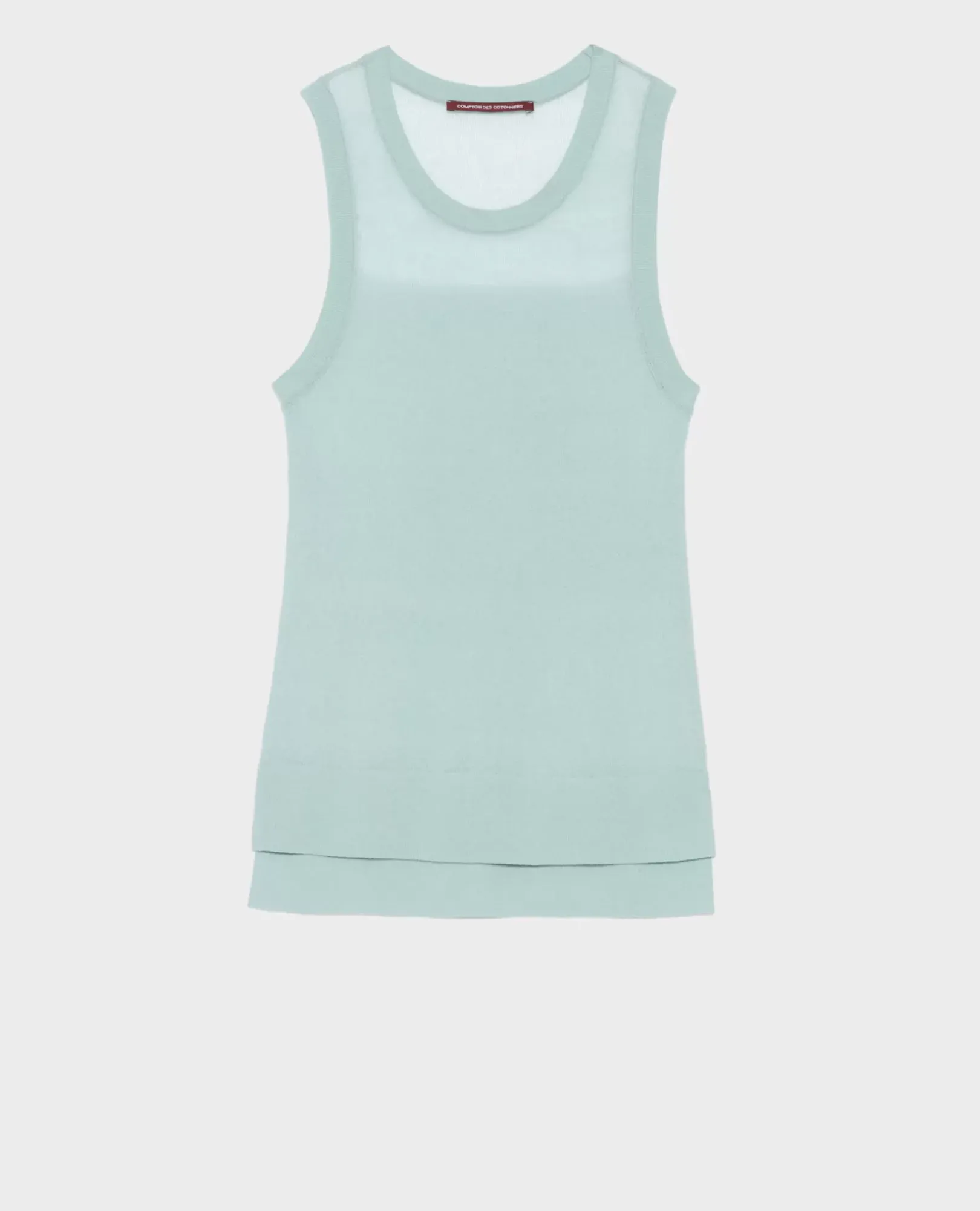 Femme Comptoir des Cotonniers Debardeur En Coton Melange