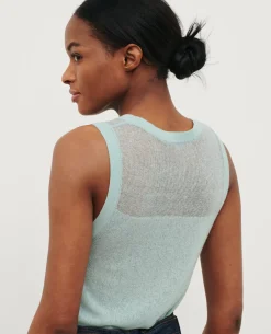 Femme Comptoir des Cotonniers Debardeur En Coton Melange
