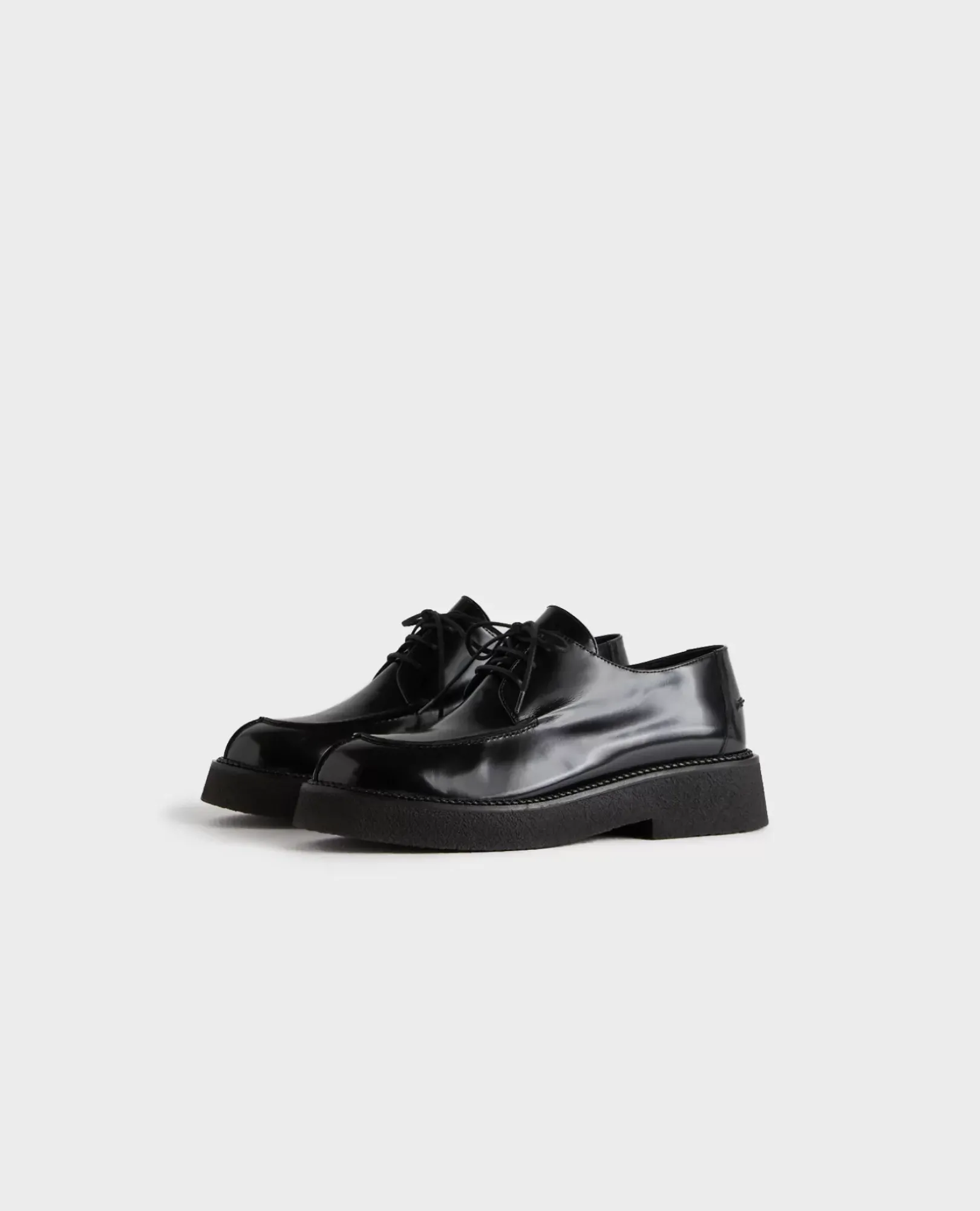 Femme Comptoir des Cotonniers Derbies En Cuir Brillant