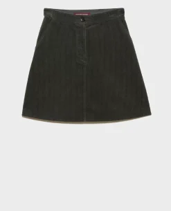 Femme Comptoir des Cotonniers Jupe Courte En Velours Cotele