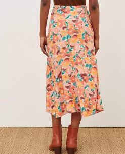 Femme Comptoir des Cotonniers Jupe Fluide Imprimee