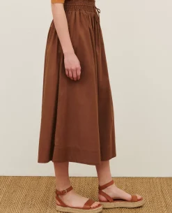 Femme Comptoir des Cotonniers Jupe Longue En Coton