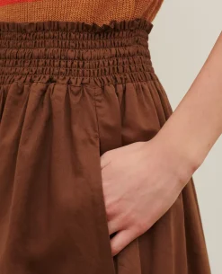 Femme Comptoir des Cotonniers Jupe Longue En Coton