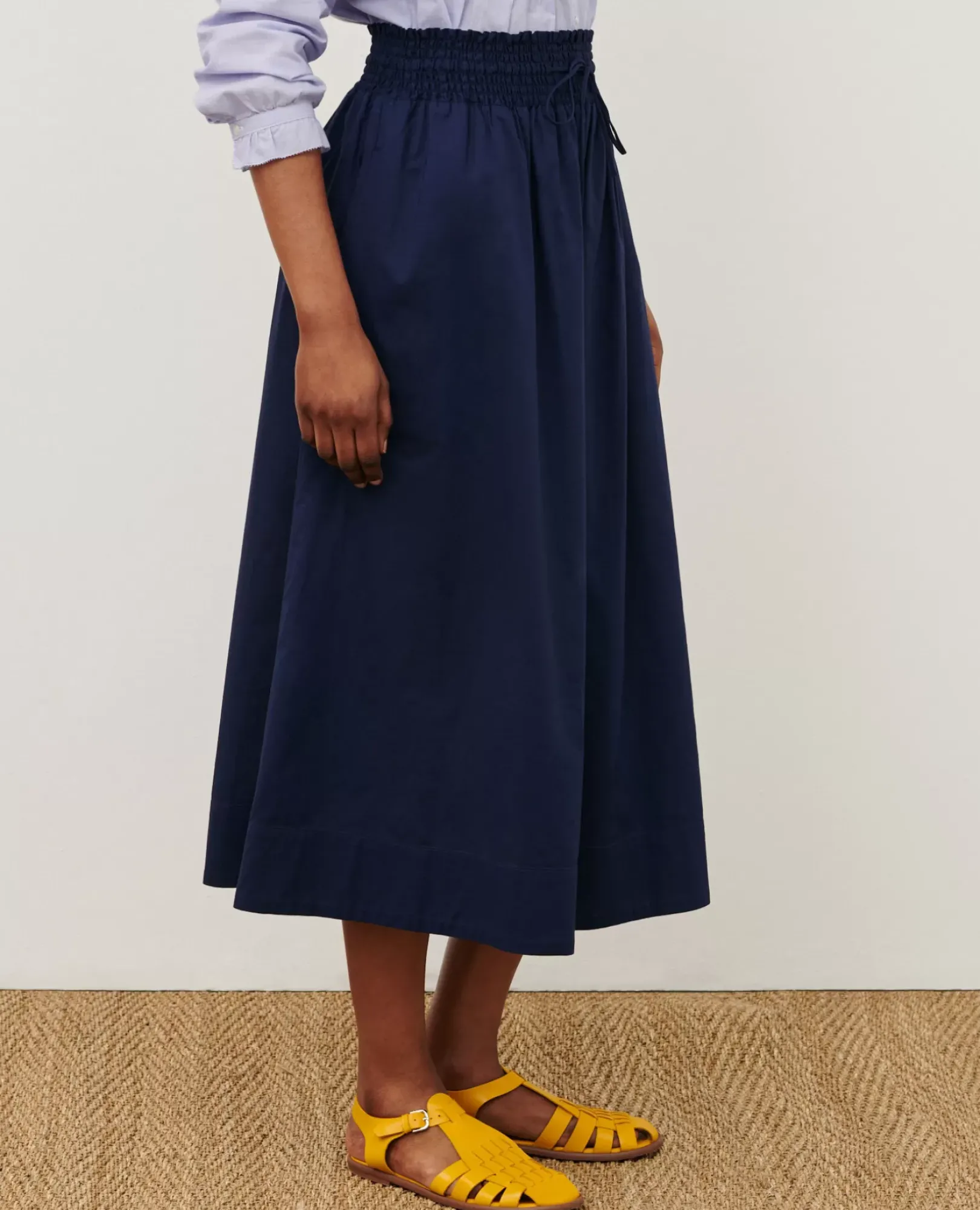 Femme Comptoir des Cotonniers Jupe Longue En Coton