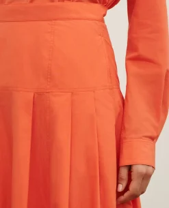 Femme Comptoir des Cotonniers Jupe Longue En Coton