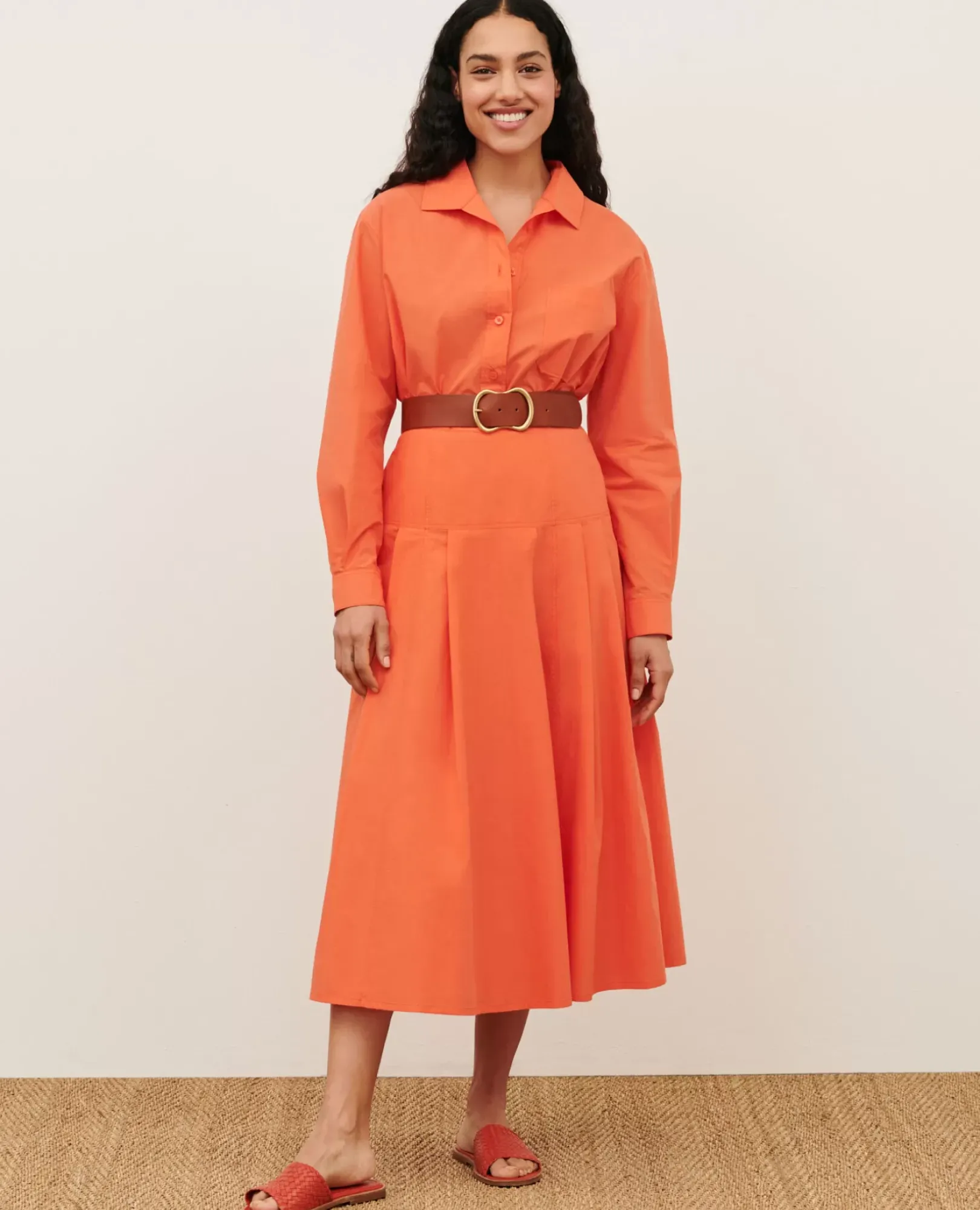 Femme Comptoir des Cotonniers Jupe Longue En Coton