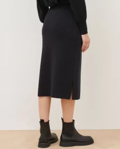 Femme Comptoir des Cotonniers Jupe Longue En Laine