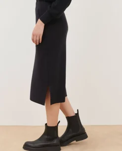 Femme Comptoir des Cotonniers Jupe Longue En Laine