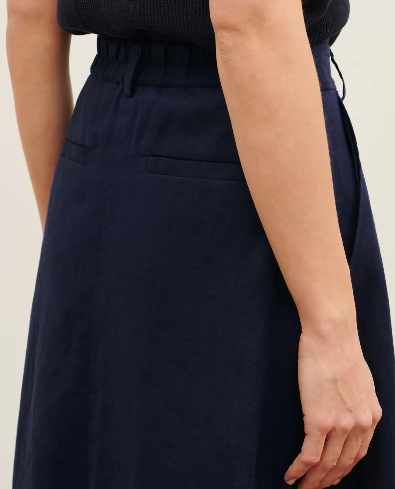 Femme Comptoir des Cotonniers Jupe Longue En Lin