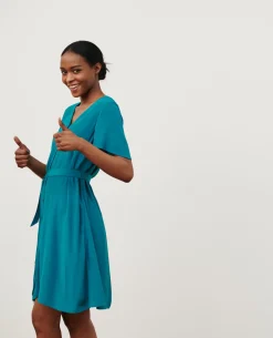Femme Comptoir des Cotonniers Laetitia - Robe Courte Fluide