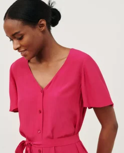 Femme Comptoir des Cotonniers Laetitia - Robe Courte Fluide