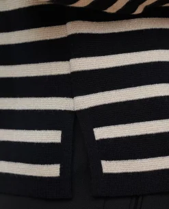 Femme Comptoir des Cotonniers Maddy - Pull Marin En Laine Merinos