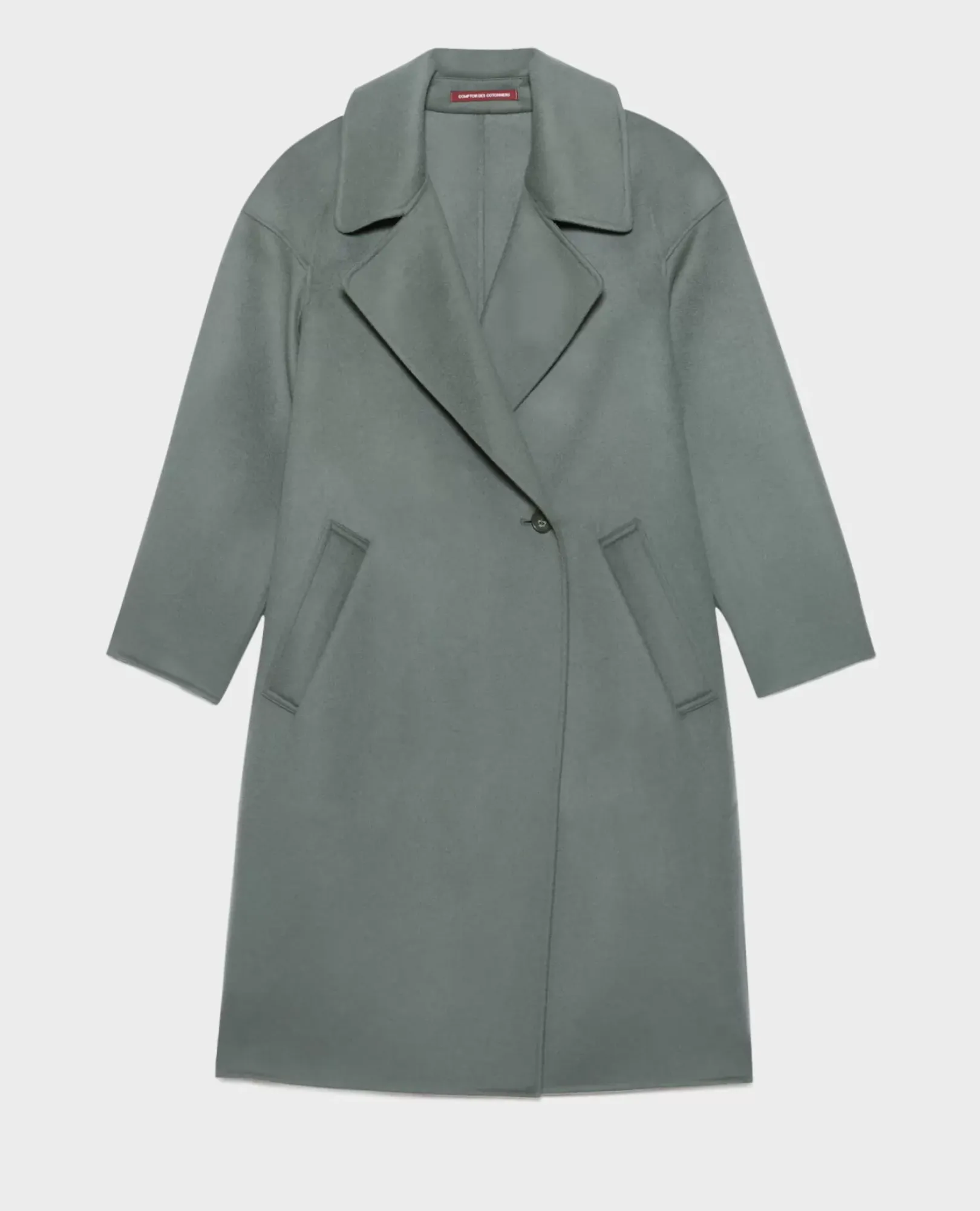 Femme Comptoir des Cotonniers Manteau Double Face Laine Et Cachemire