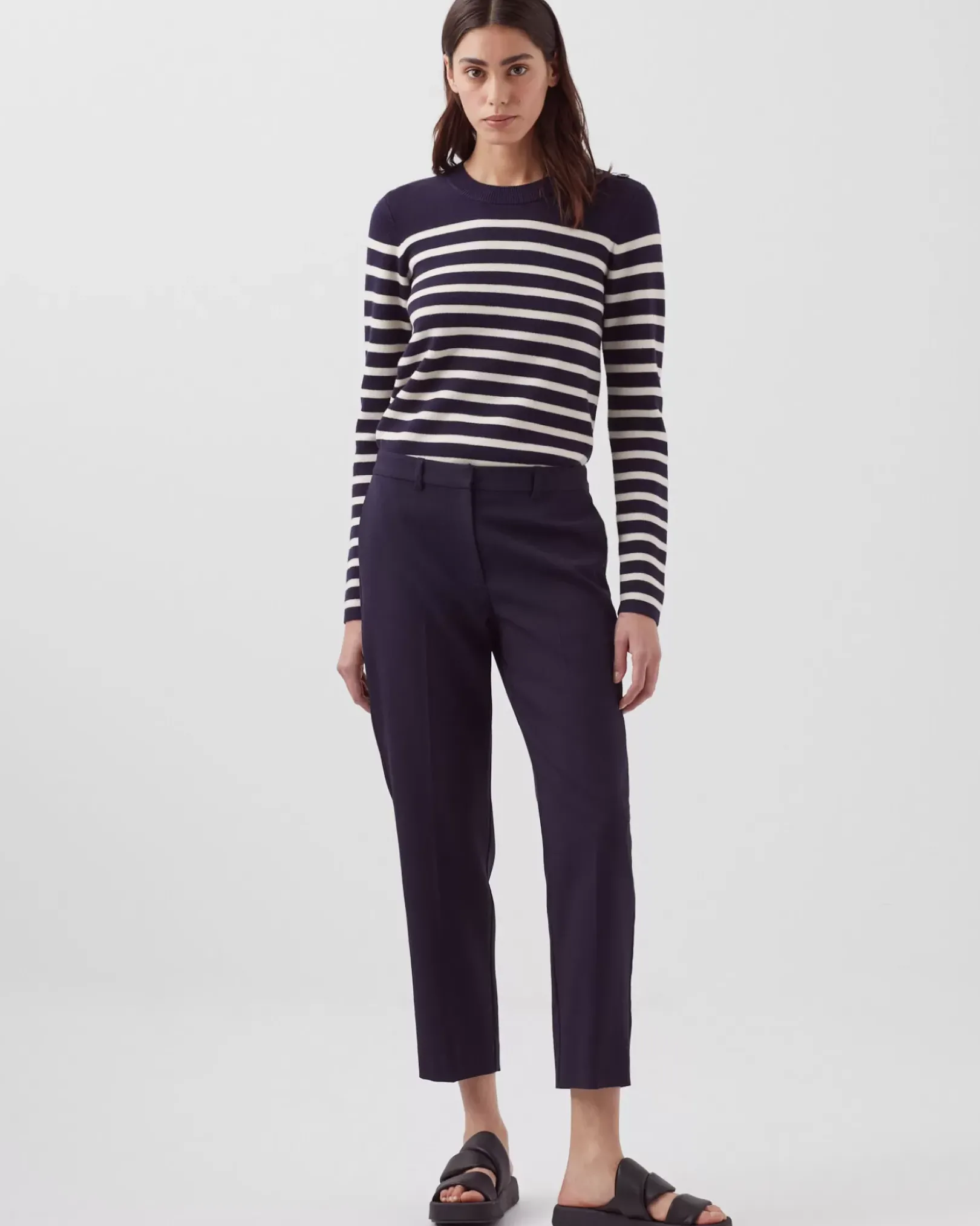 Femme Comptoir des Cotonniers Marguerite - Pantalon Cigarette