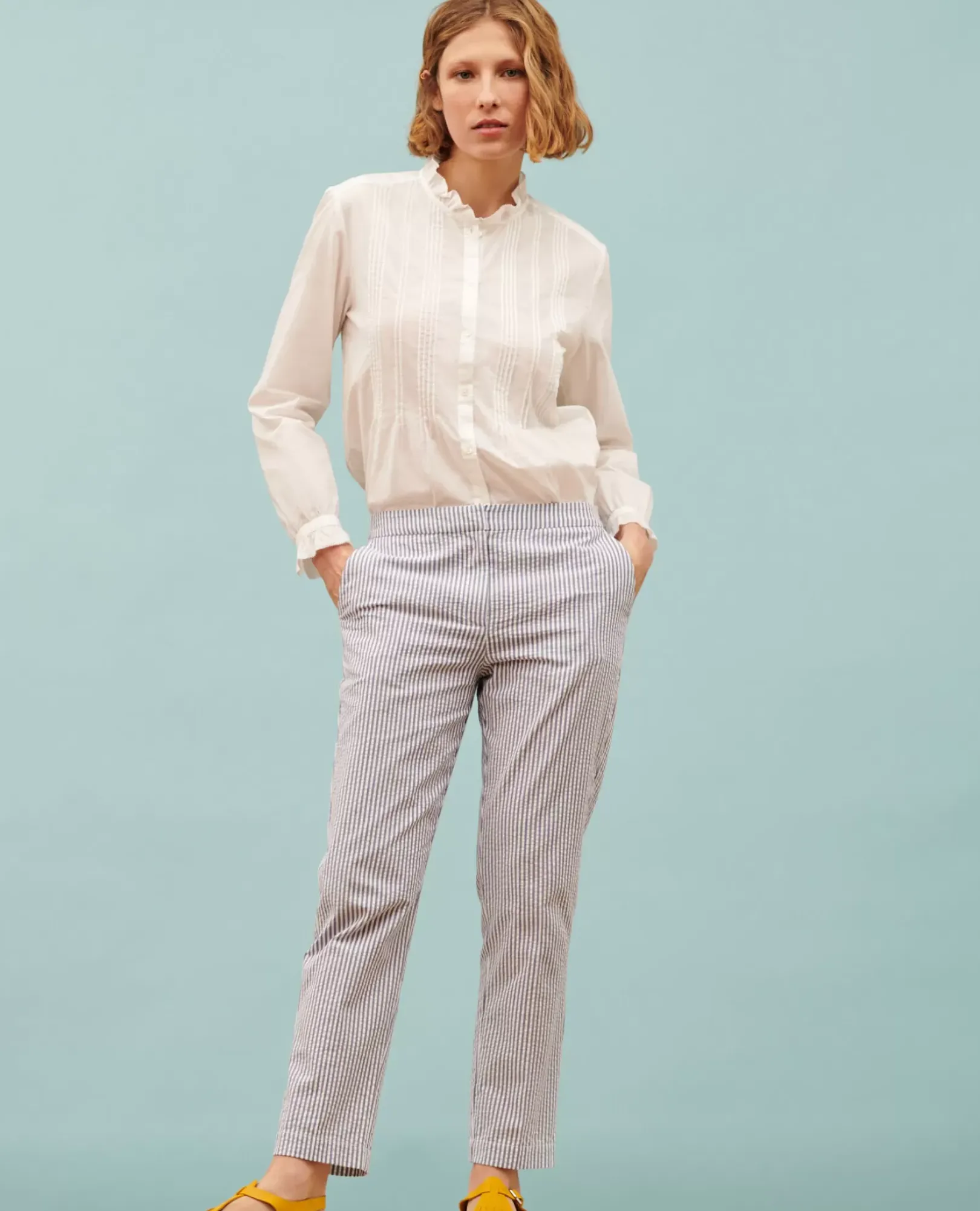 Femme Comptoir des Cotonniers Marguerite - Pantalon Cigarette