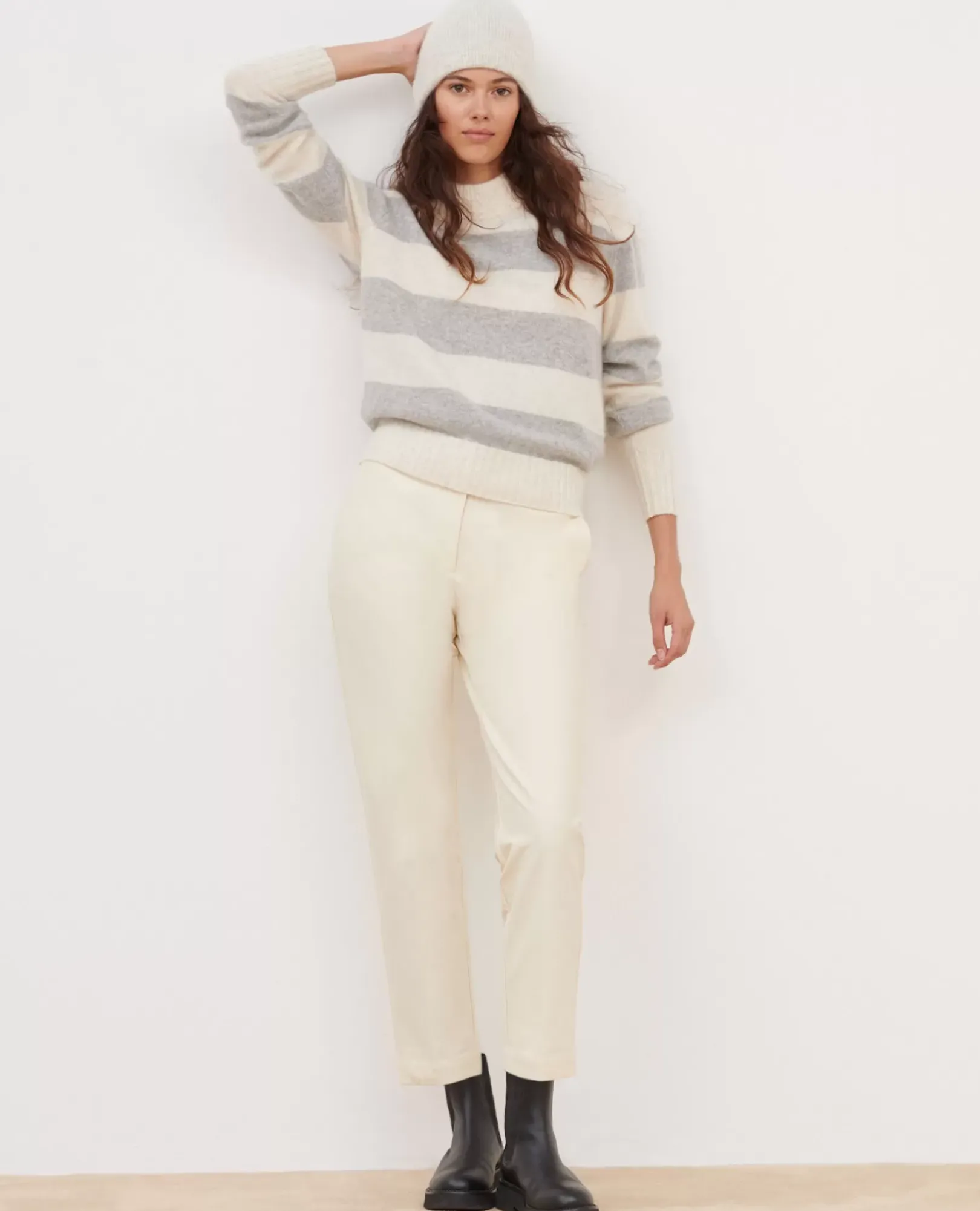 Femme Comptoir des Cotonniers Marguerite - Pantalon Cigarette